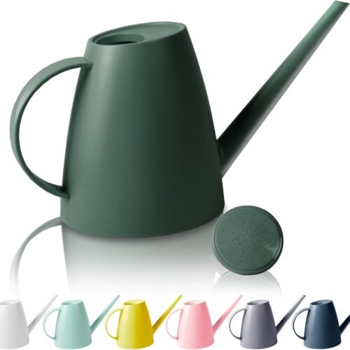 Watering Can for Indoor Outdoor Plants with Removable Nozzle and Long Spout