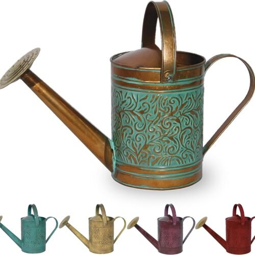 Vintage Copper Metal Watering Can