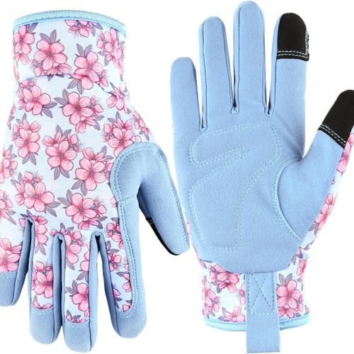 Flexible and Breathable Garden Gloves for Women, Machine Washable Gardening Gift