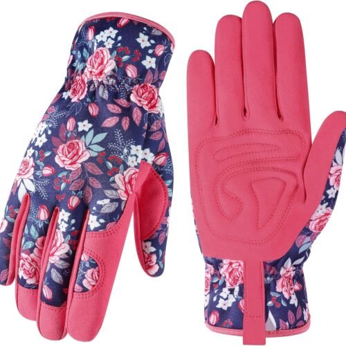 Breathable Thorn Proof Garden Gloves for Women with Firm Grip for Gardening Tasks